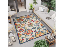 Kusový koberec AVENTURA Blossom - bílý