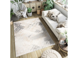 Kusový koberec MONTREAL Hatch - krémový/šedý