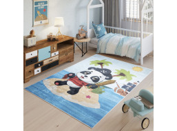 Dětský koberec EMMA - Panda pirát