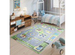 Dětský koberec EMMA - Uličky ve městě