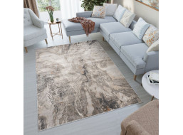 Kusový koberec FEYRUZ Marble - světle šedý/šedý