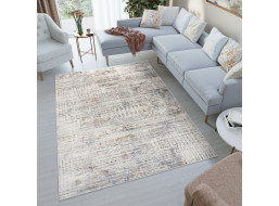 Kusový koberec FEYRUZ Pattern - šedý/krémový