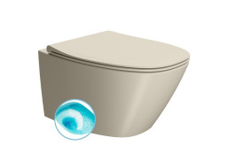 GSI MODO závěsná WC mísa, Swirlflush, 37x54cm, creta dual-mat 841508