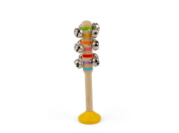 Bigjigs Toys Rolničky 1 ks žlutá