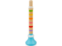 Bigjigs Toys Trumpetka 1 ks modrá