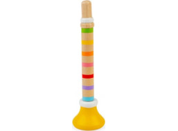 Bigjigs Toys Trumpetka 1 ks žlutá