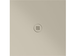 GSI Keramická sprchová vanička, čtverec 80x80x2cm, creta mat 46080808