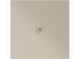 GSI Keramická sprchová vanička, čtverec 90x90x2cm, creta mat 46090908