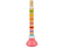 Bigjigs Toys Trumpetka 1 ks růžová