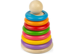 Bigjigs Toys Nasazování tvarů na tyč