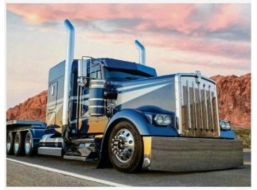 NORIMPEX Diamantové malování Modrý truck 30x40cm