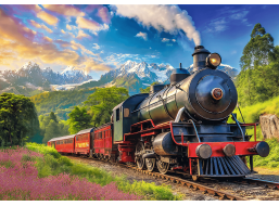 TREFL Puzzle Cestování vlakem 1000 dílků