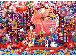 SCHMIDT Puzzle Japonský čajový obřad 500 dílků