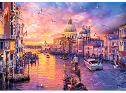 TREFL Puzzle Kouzlo Benátek 1000 dílků