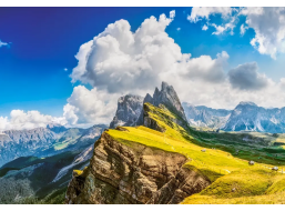 CASTORLAND Puzzle Majestátní Dolomity, Itálie 1500 dílků