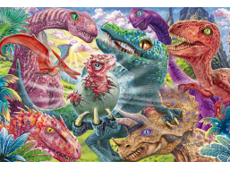 SCHMIDT Puzzle Malý dinosaurus 100 dílků