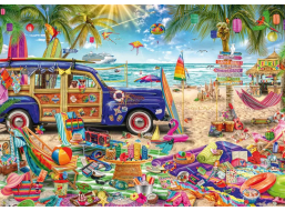 SCHMIDT Puzzle Prosluněný den na pobřeží 1000 dílků