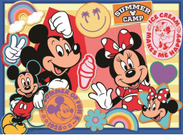 RAVENSBURGER Puzzle Mickey a Minnie na výletě XXL 200 dílků