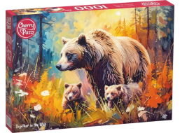 CHERRY PAZZI Puzzle Společně v divočině 1000 dílků