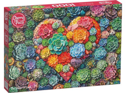 CHERRY PAZZI Puzzle Srdce lásky 1000 dílků