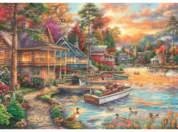SCHMIDT Puzzle Večer u pobřeží 1000 dílků