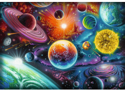 TREFL Puzzle Vesmírné dobrodružství 1000 dílků