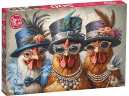 CHERRY PAZZI Puzzle Vyšší společnost 500 dílků