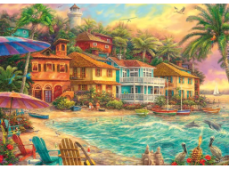 SCHMIDT Puzzle Život na ostrově 1000 dílků