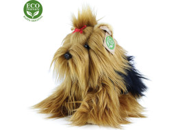 Rappa Plyšový pes Jorkšírský teriér sedící 23 cm ECO-FRIENDLY
