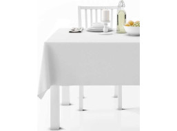 Voděodolný ubrus SUSAN - 140x300 cm - bílý