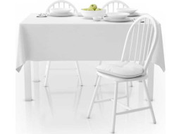 Voděodolný ubrus SUSAN - 140x260 cm - bílý