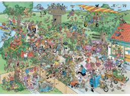 JUMBO Puzzle JvH Sledování ptactva 1000 dílků