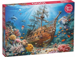 CHERRY PAZZI Puzzle Potopený poklad 1000 dílků