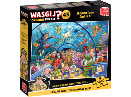 JUMBO Puzzle WASGIJ 43: Hrátky v akváriu 1000 dílků
