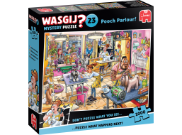 JUMBO Puzzle WASGIJ Mystery 23: Psí salón 1000 dílků