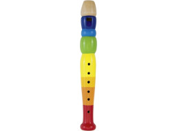 GOKI Dětská dřevěná flétna 20 cm
