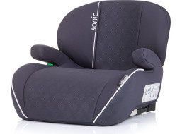 CHIPOLINO Podsedák Sonic i-Size 125-150cm Isofix, Anthracite
