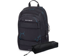 OXYBAG Studentský batoh + etue OXY Sport Abstract
