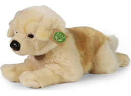 Rappa Plyšový pes zlatý retrívr ležící 39 cm ECO-FRIENDLY
