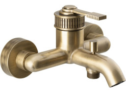 Sapho VERSI nástěnná vanová baterie, bronz RV010/18