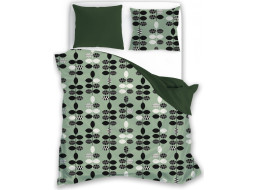 Bavlněné povlečení PURE COTTON Modern - zelené -160x200 cm