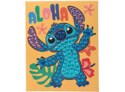 CRYSTAL ART Diamantové malování Junior Disney: Stitch
