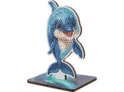 CRYSTAL ART Diamantové malování Oceán: Delfín