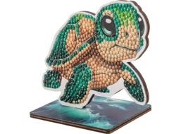 CRYSTAL ART Diamantové malování Oceán: Želva