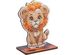 CRYSTAL ART Diamantové malování Safari: Lev