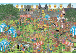 JUMBO Puzzle JvH Festival Robina Hooda 1500 dílků