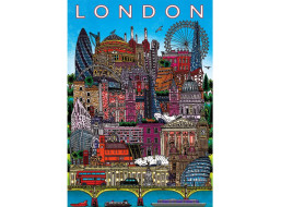 GIBSONS Puzzle Pohled na Londýn 500 dílků