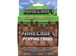 PALADONE Hrací karty Minecraft (v plechové krabičce)
