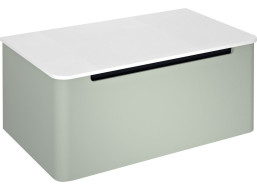Sapho KERALA umyvadlová skříňka 80x35x47, 5cm, 1x zásuvka, verde KR080-4444