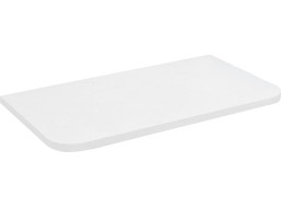Sapho ZORBA deska Rockstone 41x22, 5cm, bílá mat LT113-0101